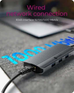 ICY BOX IB-DK4034a-CPD USB‑C Dockingstation