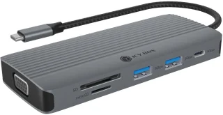 ICY BOX IB-DK4040a-CPD USB-C Dockingstation