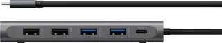 ICY BOX IB-DK4050-CPD USB Type-C Docking Station Antraciet