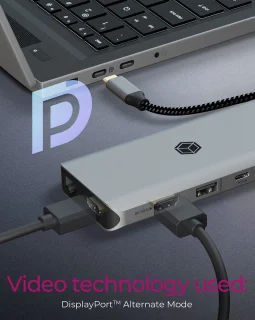 ICY BOX IB-DK4061-CPD USB-C Dockingstation