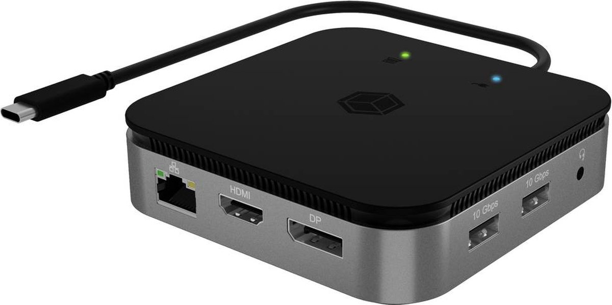 ICY BOX IB-DK408-C41 USB4 universeel dockingstation