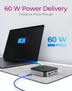 ICY BOX IB-DK408-C41 USB4 universeel dockingstation
