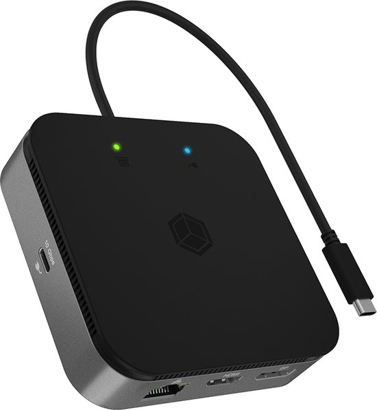 ICY BOX IB-DK408-C41 USB4 universeel dockingstation