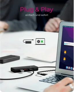 ICY BOX IB-HUB1436-CPD Bedrade USB-hub