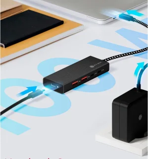 ICY BOX IB-HUB1436-CPD Bedrade USB-hub