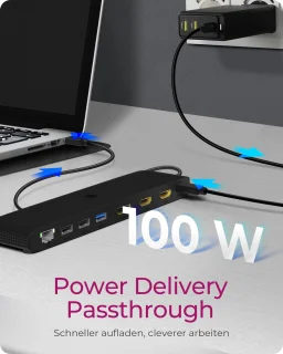 ICY BOX USB-C Dockingstation IB-DK2116-C