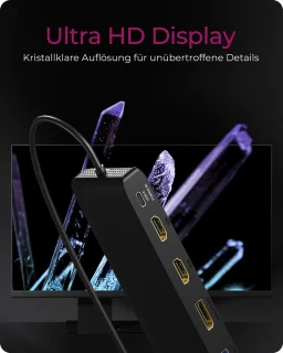 ICY BOX USB-C Dockingstation IB-DK2116-C