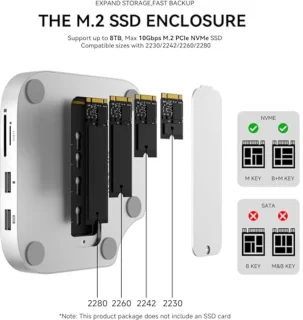 iExpandMate MINI4PRO Dock voor Mac Mini M4