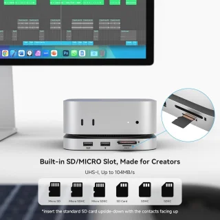 iExpandMate MINI4PRO Dock voor Mac Mini M4