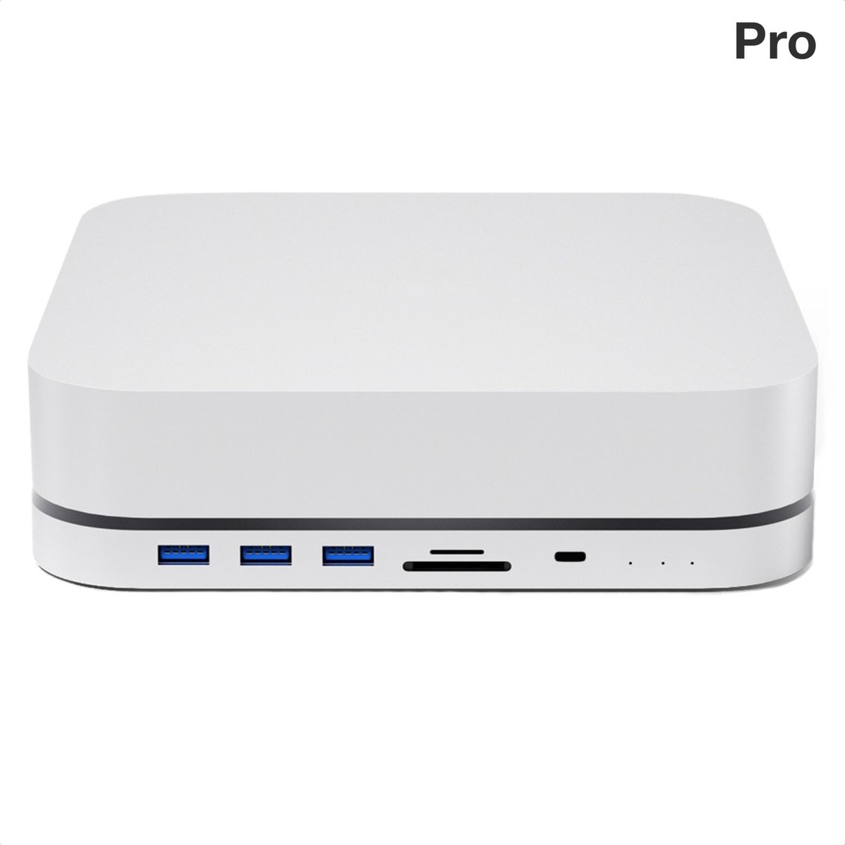 iMounts Mac Mini M1 M2 Docking Station Pro USB-C Hub Zilver