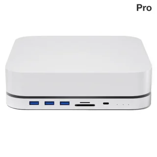 iMounts Mac Mini M1 M2 Docking Station Pro USB-C Hub Zilver