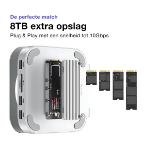 iMounts Mac Mini M4 Docking Station SSD M.2 NVMe