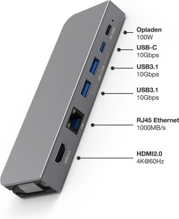 Wat vinden we goed aan de iMounts USB-C Docking Station 6-in-1