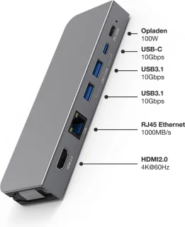 iMounts USB-C Docking Station 6-in-1