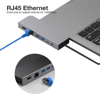 iMounts USB-C Docking Station 6-in-1