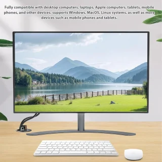 Inbouw USB Hub - Bureau Doorvoerstation