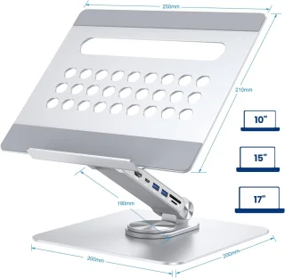 Inklapbare Laptopstandaard
