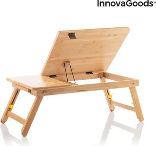 InnovaGoods Lapwood Bijzettafel