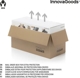 InnovaGoods Lapwood Bijzettafel