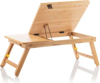 InnovaGoods Lapwood Bijzettafel