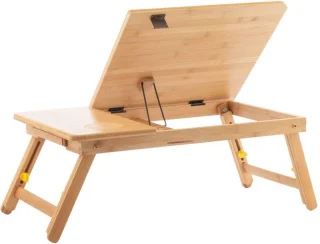InnovaGoods Lapwood Bijzettafel