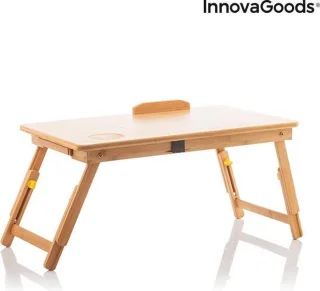 InnovaGoods Lapwood Bijzettafel