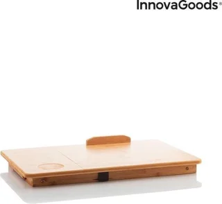 InnovaGoods Lapwood Bijzettafel