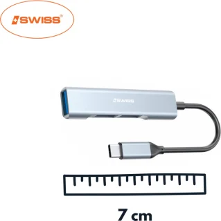 ISWISS 3-in-1 USB C Hub Docking Station