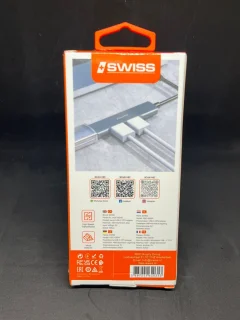 ISWISS 3-in-1 USB C Hub Docking Station