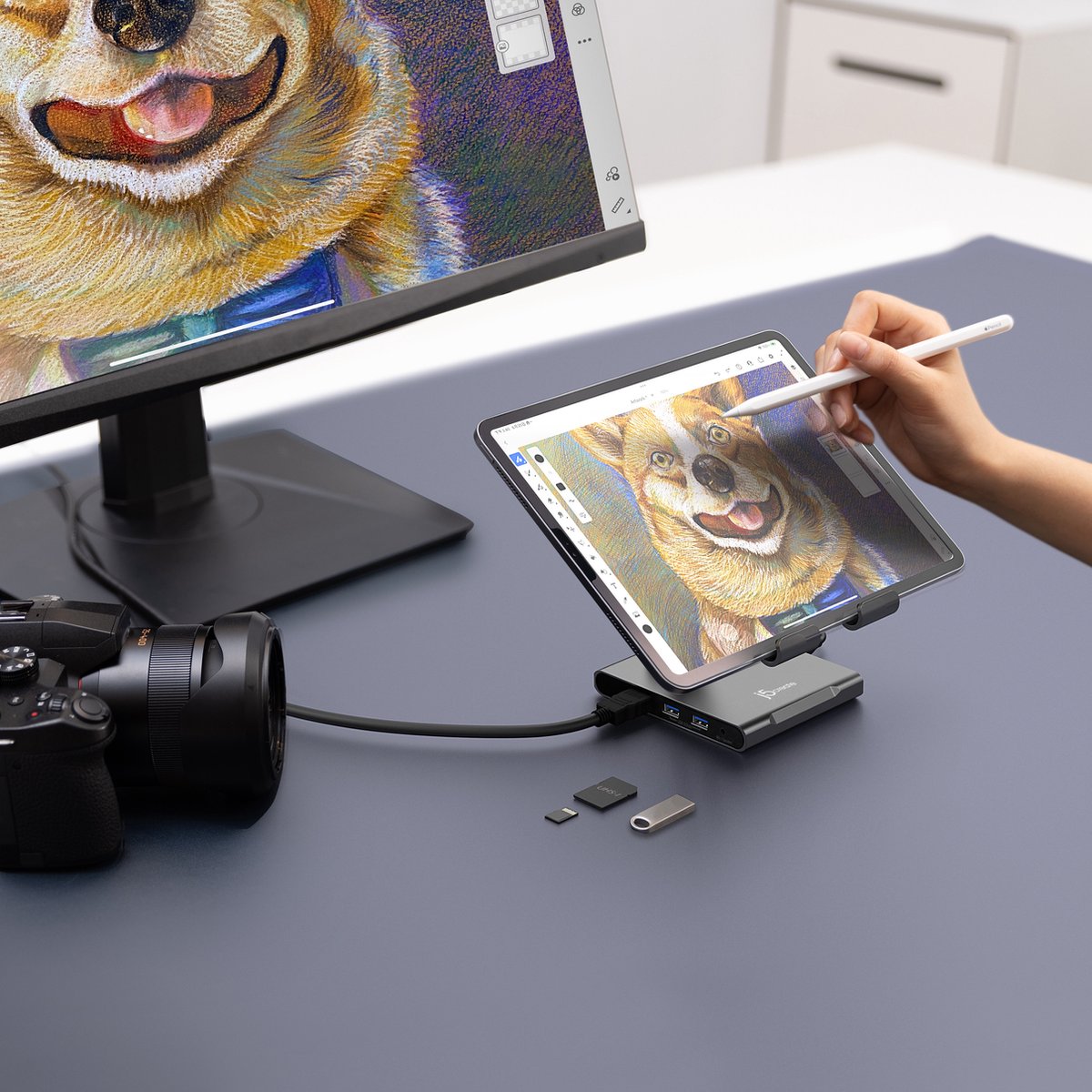 j5create Dockingstation voor iPad Pro