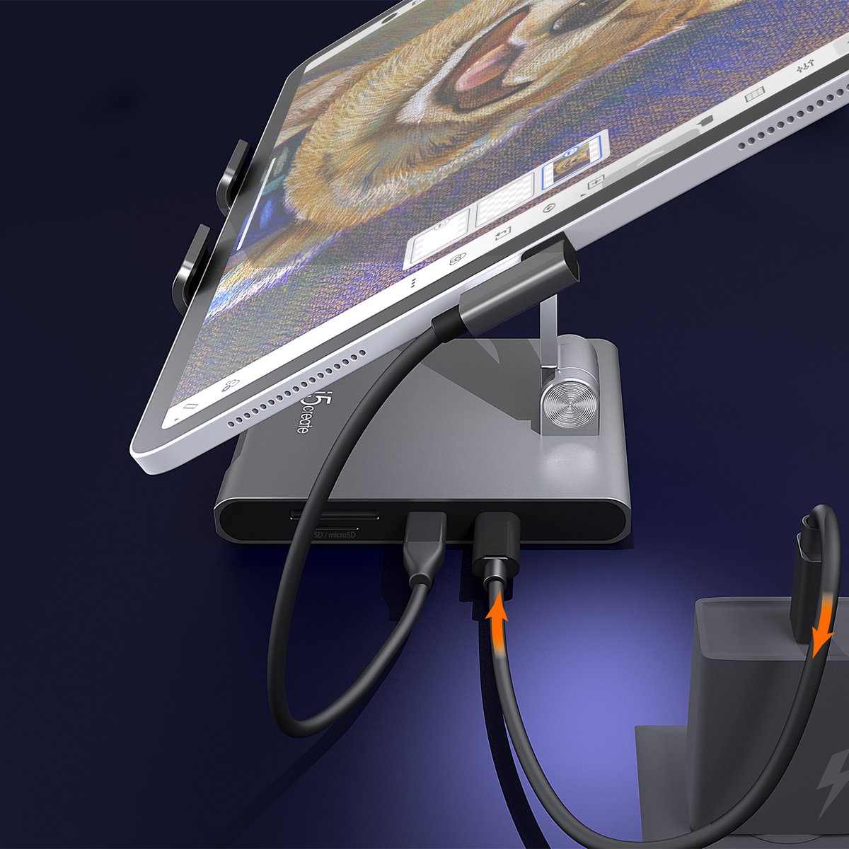 j5create Dockingstation voor iPad Pro