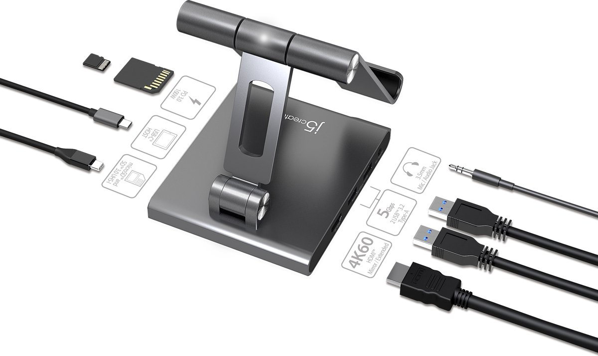 j5create Dockingstation voor iPad Pro