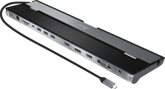 j5create JCD543-N USB-C Drievoudige Display Docking Station