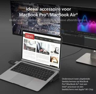 j5create JCD552-N M.2 NVMe USB-C Docking Station
