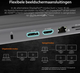 j5create JCD552-N M.2 NVMe USB-C Docking Station