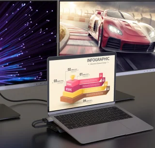 j5create JCD552-N M.2 NVMe USB-C Docking Station
