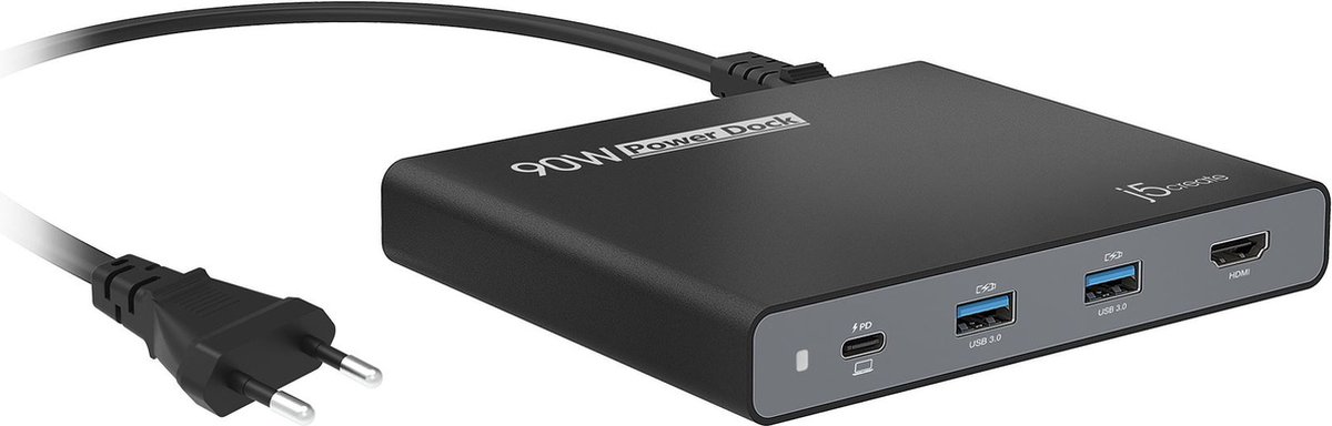 j5create JCDP392-EN USB-C Travel Dock 90W EU