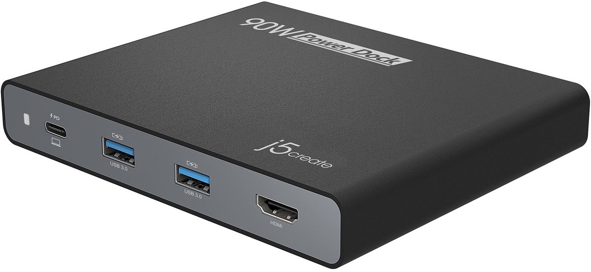 j5create JCDP392-EN USB-C Travel Dock 90W EU