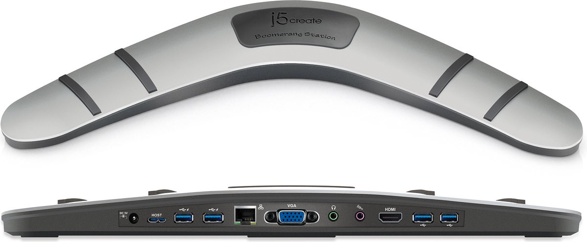 j5create JUD481-N USB 3.0 Boomerang Station