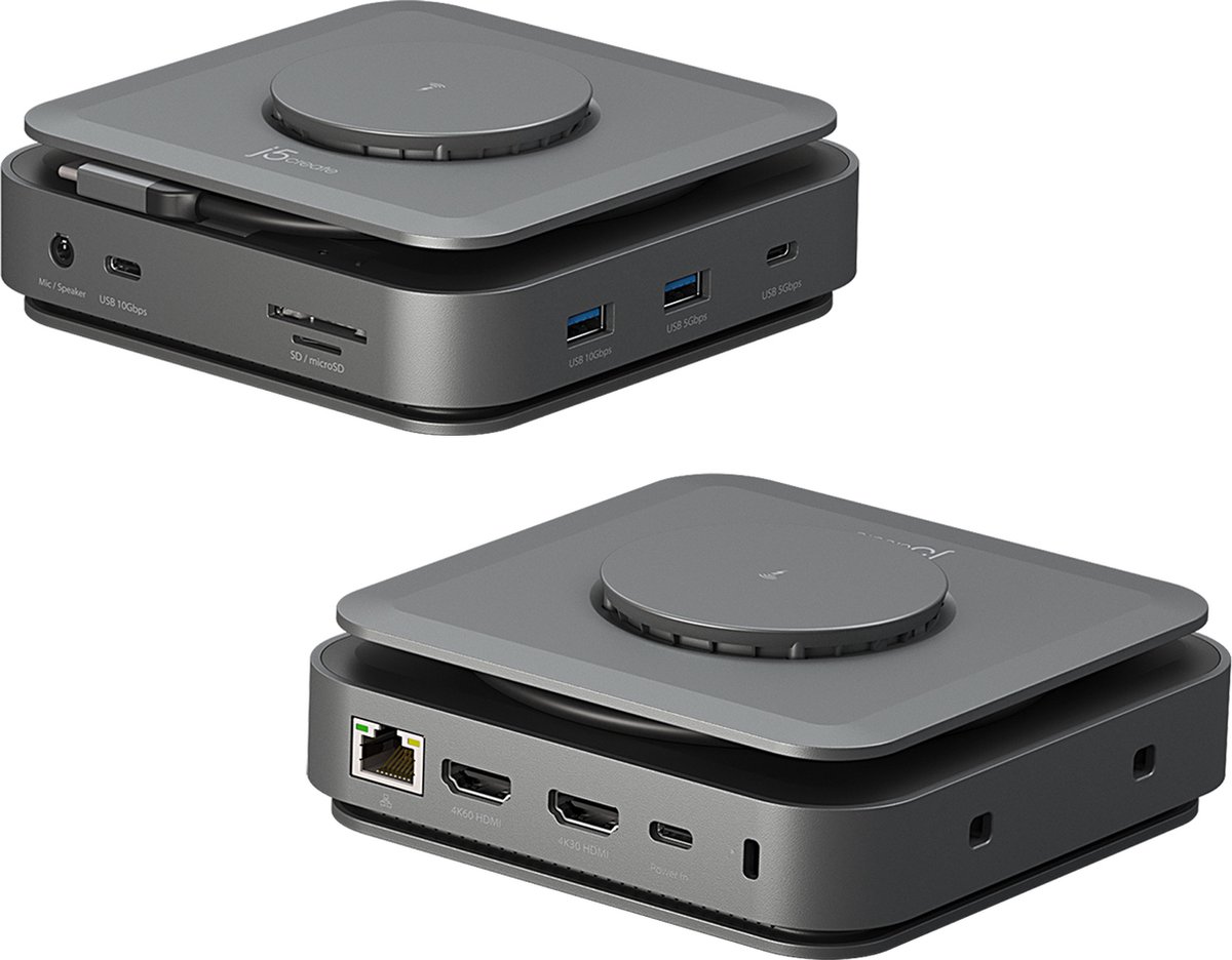 j5create USB-C Dual 4K HDMI Dock