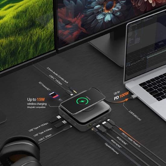 j5create USB-C Dual 4K HDMI Dock