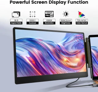 KEFEYA 14,1 inch draagbare monitor