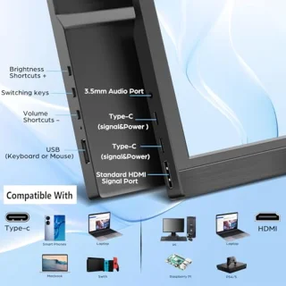 Kenowa 13,3 inch draagbare monitor