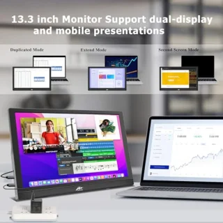 Kenowa 13,3 inch draagbare monitor