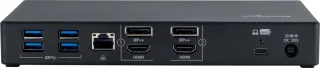 Kensington Docking Station 100W USB-C & USB-A Dual 4K HDMI Zwart