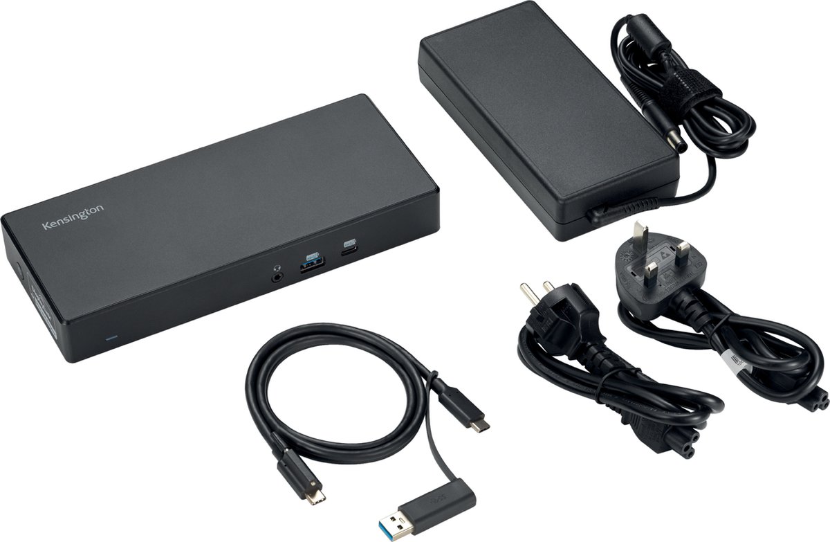 Kensington Docking Station 100W USB-C & USB-A Dual 4K HDMI Zwart