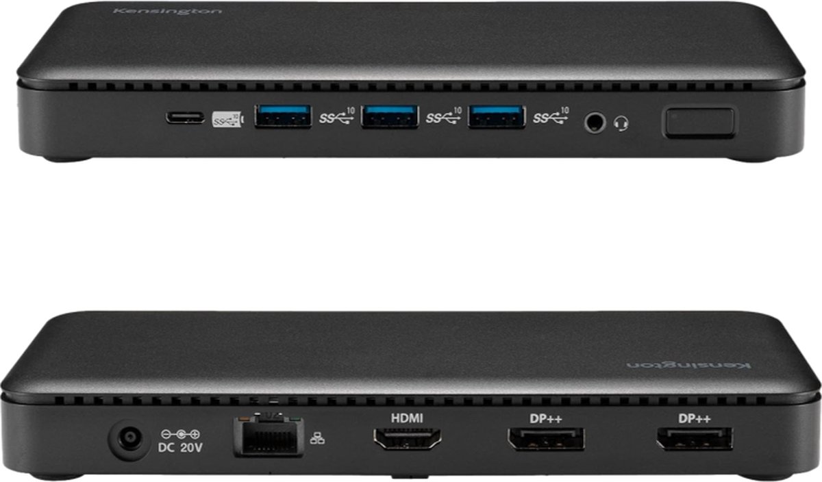 Kensington SD4839P USB-C Triple Video Docking Station 85W