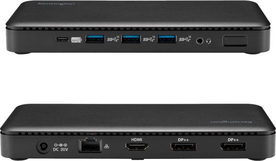 Kensington SD4839P USB-C Triple Video Docking Station 85W