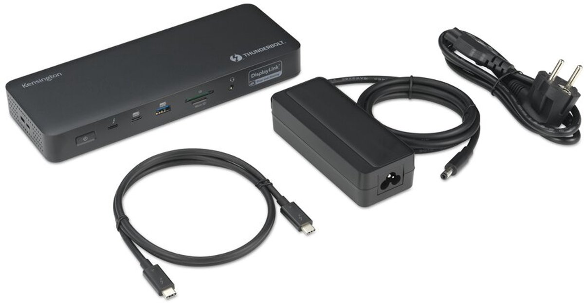Kensington SD5920T EQ Bedraad Thunderbolt 4 Dock Zwart