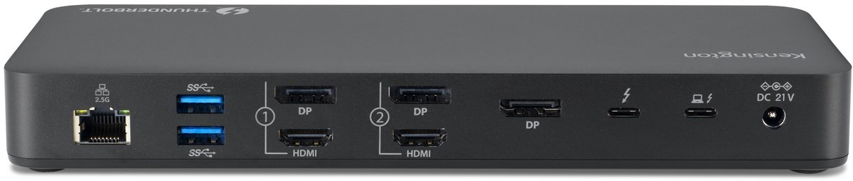 Kensington SD5920T EQ Bedraad Thunderbolt 4 Dock Zwart